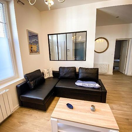 Apt Bord De Mer, Hypercentre Dinard, Parking Prive Esterno foto