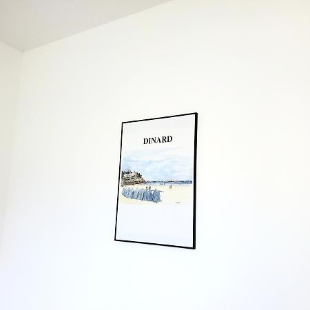 Apt Bord De Mer, Hypercentre Dinard, Parking Prive Esterno foto