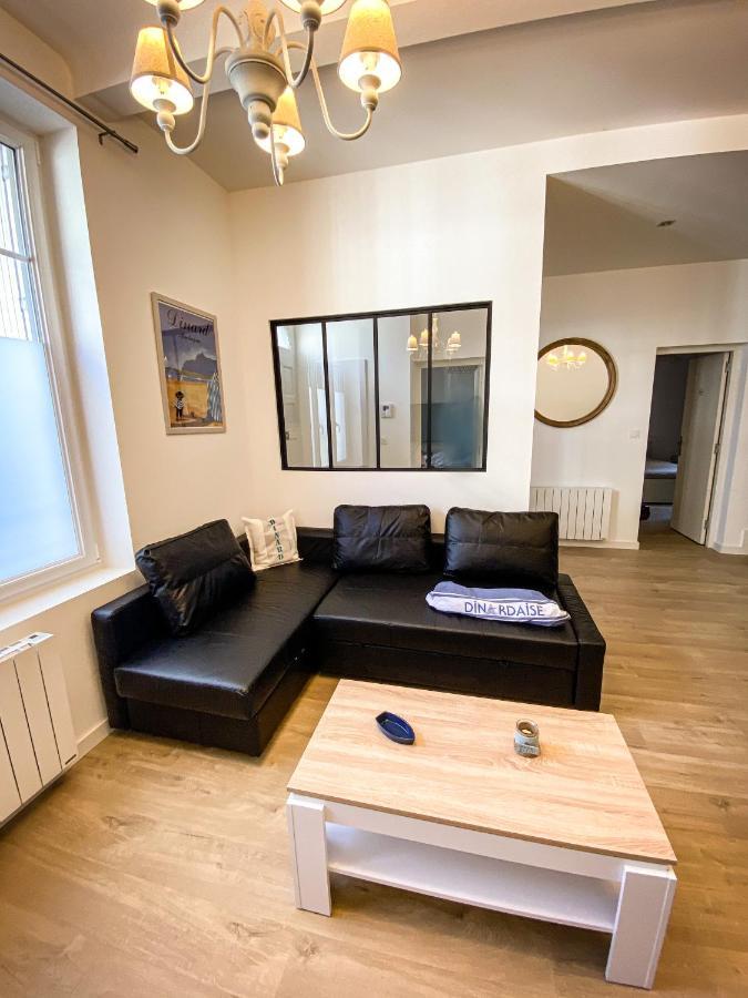 Apt Bord De Mer, Hypercentre Dinard, Parking Prive Esterno foto